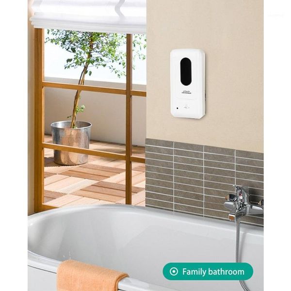 

storage bottles & jars automatic hand sanitizer dispenser alcohol spray machine 1000ml touchless f1ff