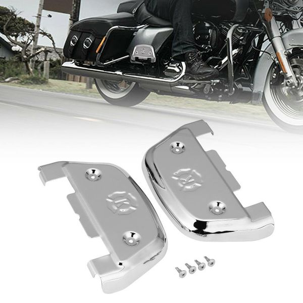 

pedals passenger footboard covers d-shaped floorboard for electra glide street road ultra limited softail chrome