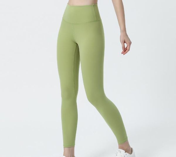 

yoga leggings gym clothes nude ladies sports leggings align pants running exercise & fitness wear girls tight workout01, White;red