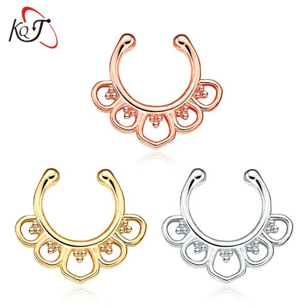 

puncture jewelry lace porous ornament false