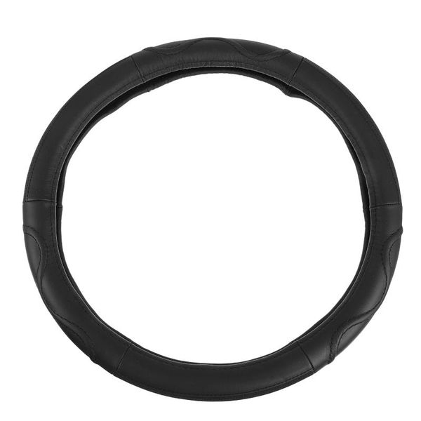 

steering wheel covers 1pc breathable car cover vehicle protector (black)