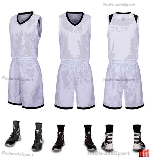 2021 Мужская Новое Пустое издание Баскетбол Майки на заказ Пользовательский номер Самый лучший размер качества S-XXXL Фиолетовый белый черный синий VLJRO