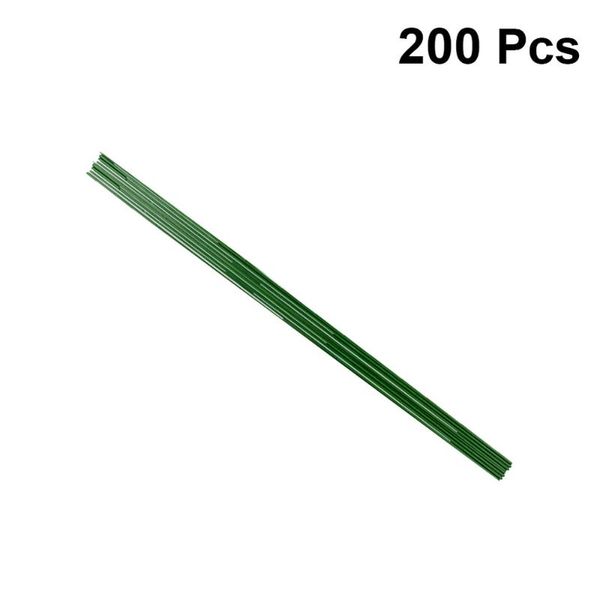 

decorative flowers & wreaths 200pcs 18cm artificial flower stem floral wire arrangement supplies for diy craft