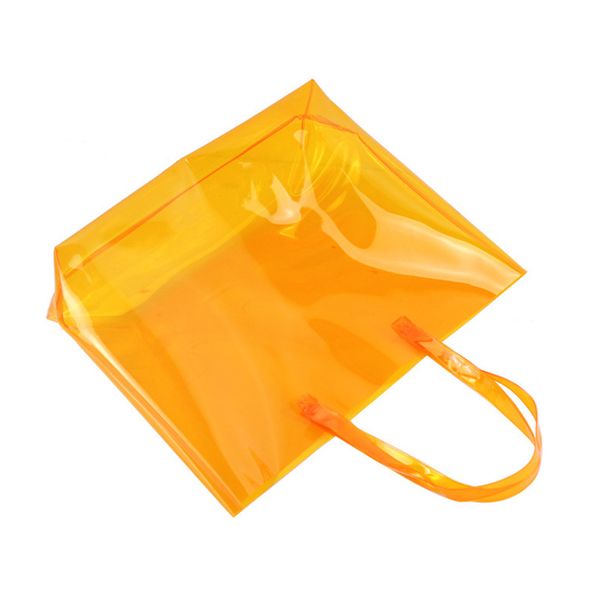 

casual totes women pvc handbags transparent beach bags 2021 summer high capacity shopping bags ladies shoulder bag open handbag