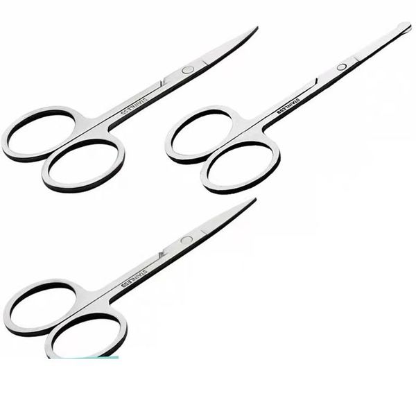 

soap dishes double eyelid pointed makeup trim eyebrows nose hair elbow beauty round head scissors 304 stainless steel material