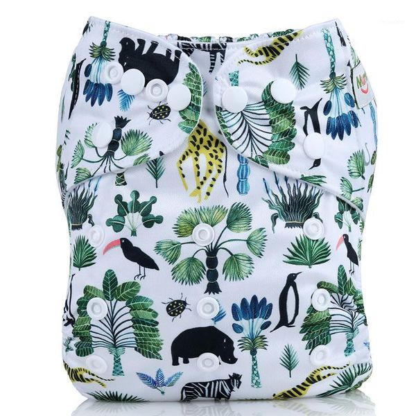 

cloth diapers [mums]washable baby diaper pocket waterproof print reusable nappy cover suit 0-2years 3-15kg1