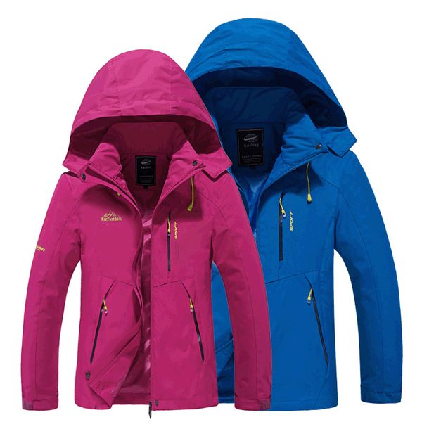 

2018 spring and autumn new outdoor single layer men and women couple jacket waterproof mountaineering clothing cycling clothing factory whol, Blue;black