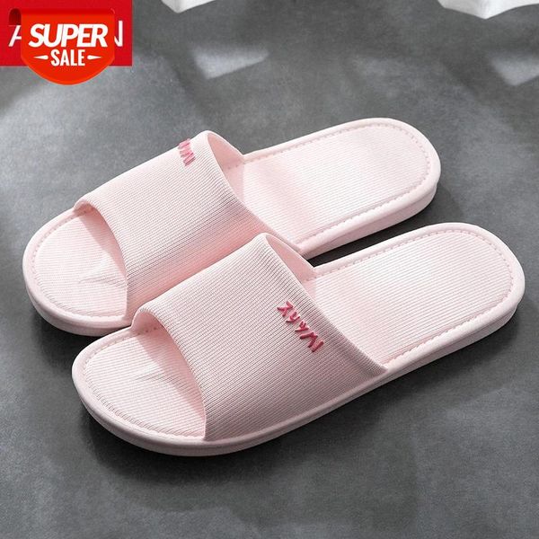 

asifn women's slippers summer bathroom casual house slides indoor non-slip home ladies flip flops shoes man zapatos de mujer #yk2s, Black