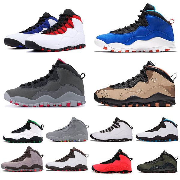 

desert camo jumpman 10 10s men women trainers basketball shoes outdoor westbrook class of 2006 sports authentic sneakers tinker smoke grey c, White;red