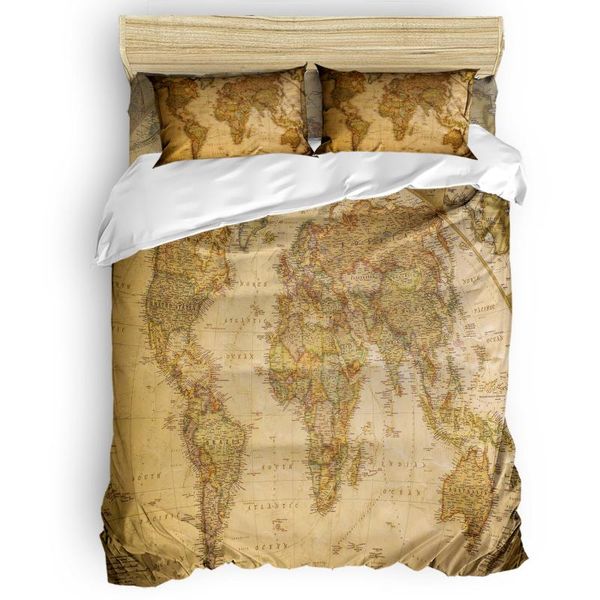 

bedding sets retro duvet cover set comfortable bedroom supplies comforter 2/3/4pcs