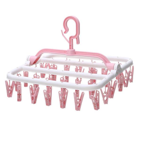 

hangers & racks folding hanger home multi-function underwear socks drying rack b