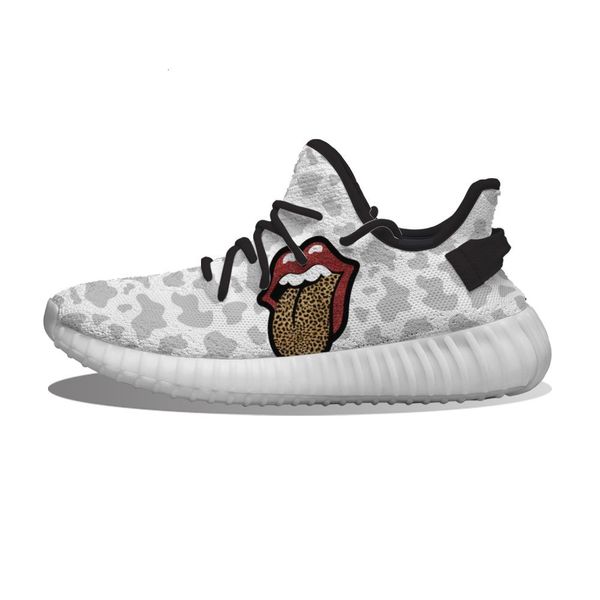 

diy custom leopard print tongue running sho mh printed mens womens trainers outdoor sports sneakers