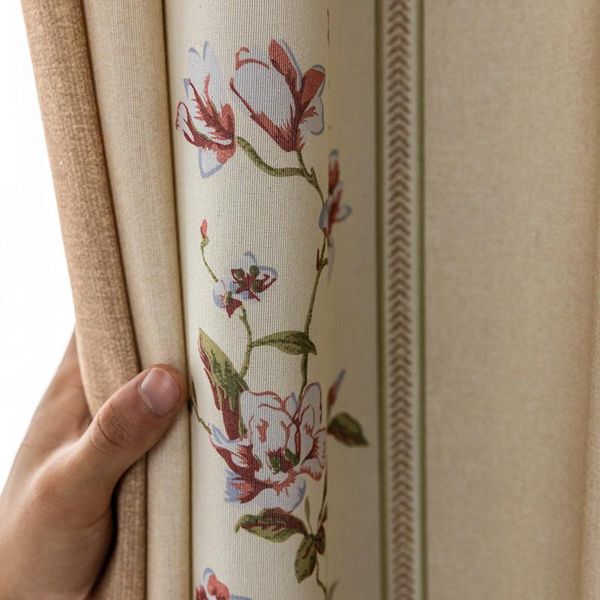 

curtain & drapes striped floral modern simplicity print curtains for living room kids window bedroom kitchen finished drape door