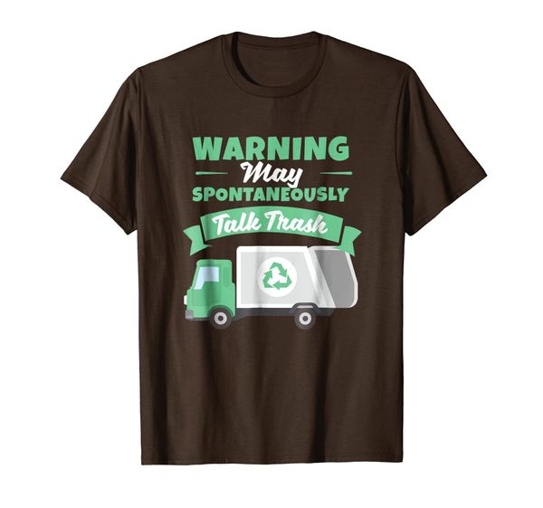 

Funny Garbage Truck Rubbish Recycling T-Shirt Talk Trash, Mainly pictures