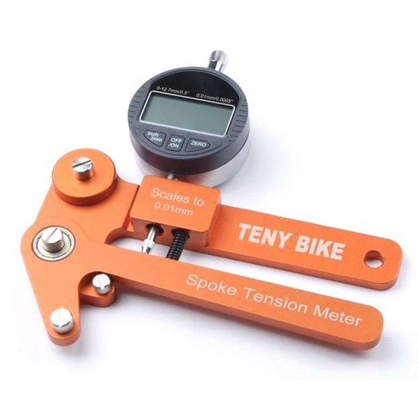 

bicycle spoke tension tester digital scale 0.01mm bike indicator attrezi meter tensiometer spoke tension wheel builders tools