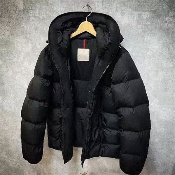 

21ss men's designer down jackets winter pure cotton women's jacket parka coat fashion outdoor windbreaker couple thick warm coats, Black
