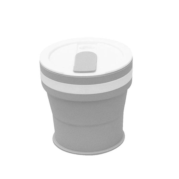 

water bottle collapsible coffee mugs travel silicone cup folding cups bpa grade drinking ware mug tea camping