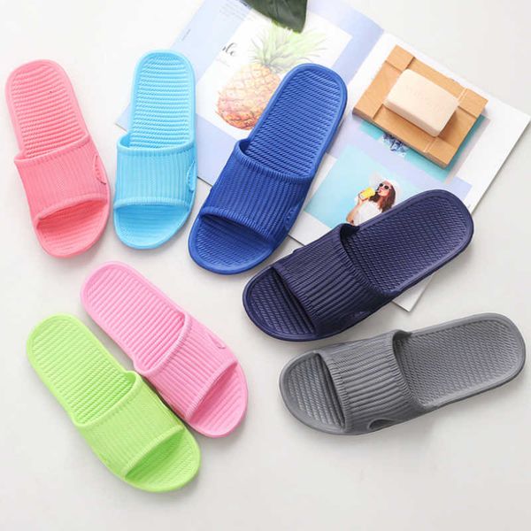 

home summer inside antislip light l pair soft body sandals slippers men flat shoes flip flops, Black