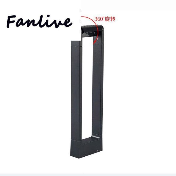 

10pcs adjustable direction illumination lawn light, modern landscape courtyard lawn light, outdoor waterproof led lamp