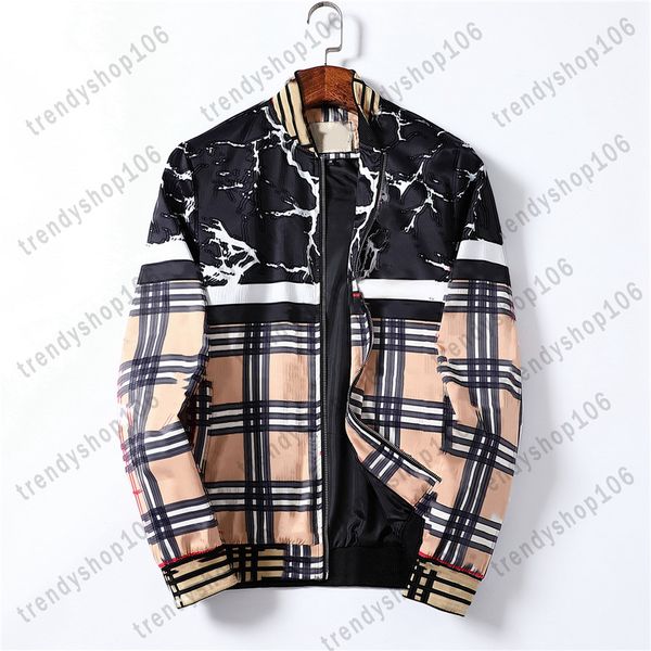 

new mens jacket hooded spring autumn style for men women windbreaker coat long sleeves fashion jackets with zippers letters printed outwears, Black;brown