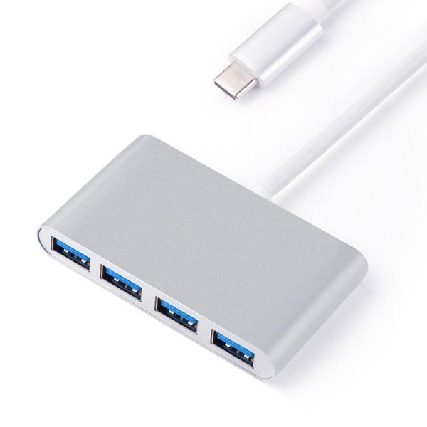 

hubs portable 5gbps 3.1 type-c to usb 3.0 4 ports driverconverter hub adapter