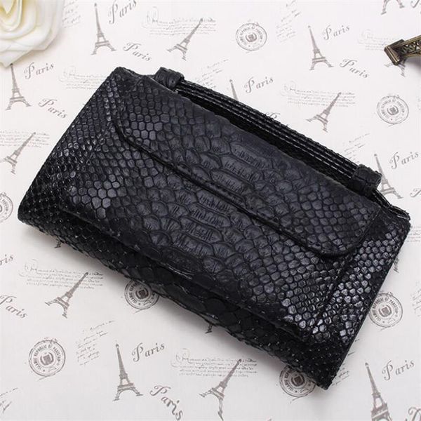 

wallets wallet female multifunction snake skin women's long crocodile pattern phone purse card holder for women 2021, Red;black