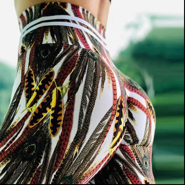 

push up new style flowers printing women sportswear fitness leggings workout summer fashion polyester high waist female leggings, Black