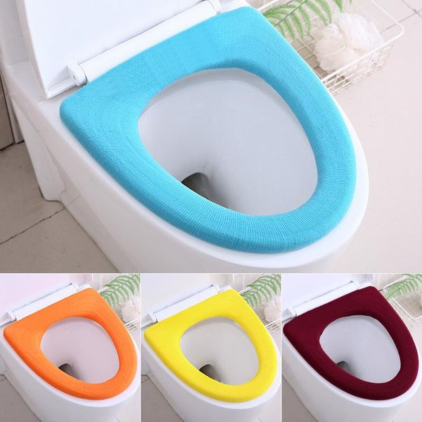 

toilet seat covers sale 1pcs home bathroom warmer comfortable solid washable cloth cover case