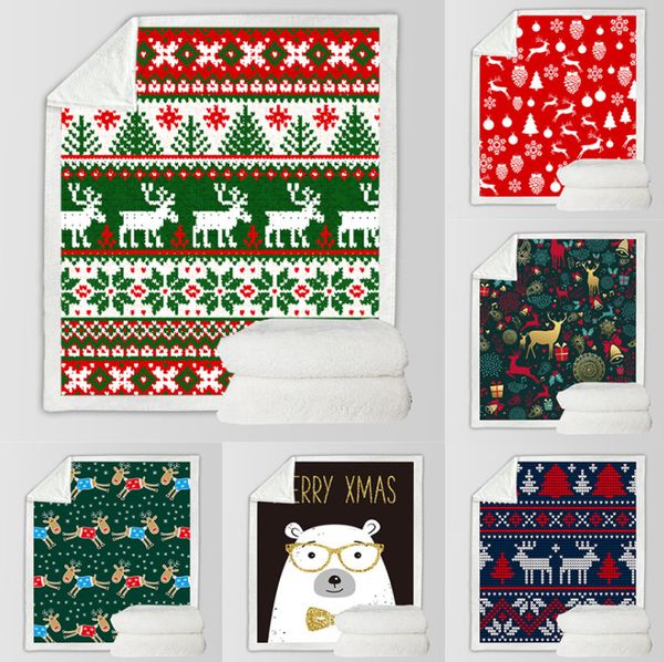 

the latest christmas style 150x200cm, various sizes and patterns, 3d digital printing thick blanket for adults and children, ing