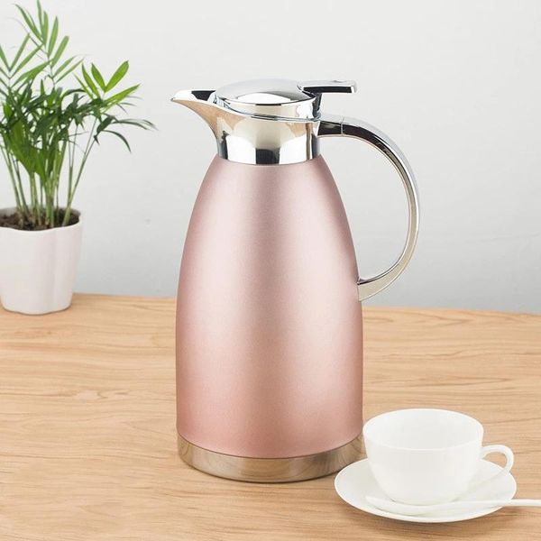 

water bottles 304 stainless steel insulation vacuum thermo jug double layer insulated bottle coffee tea kettle pot home office