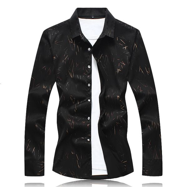 

hawaiian casual black beach white male shirts 2021 autumn spring clothes long sleeves oversized-5xl 6xl 7xl jo7g, White;black