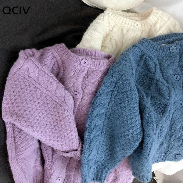 

pullover girls autumn sweater korean children sweaters cardigan coat fall girl clothes kids outfits loose knitted teenager, Blue