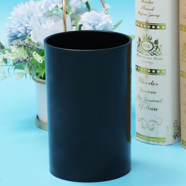 

chopsticks modern kitchen storage cylinder black holder tableware drying canister cutlery organizer (large size)