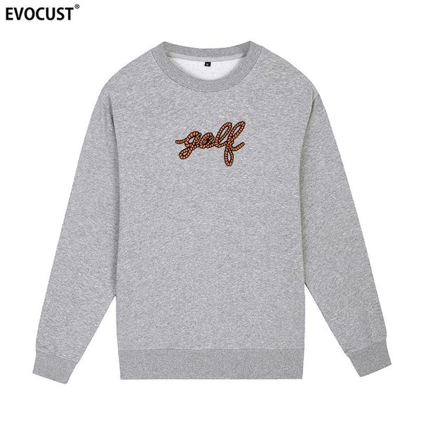 

men's hoodies & sweatshirts golf wang rope tyler the creator hip hop rapper music men women skate combed cotton, Black