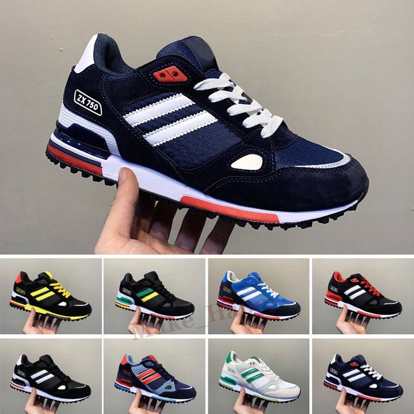 

2021 wholesale editex zx750 sneakers zx 750 for men and women athletic breathable run shoes size 36-44