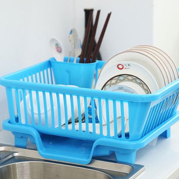 

kitchen storage & organization dish drainer sink drain basket washing vegetable fruit plate plastic drying rack accessories organizer