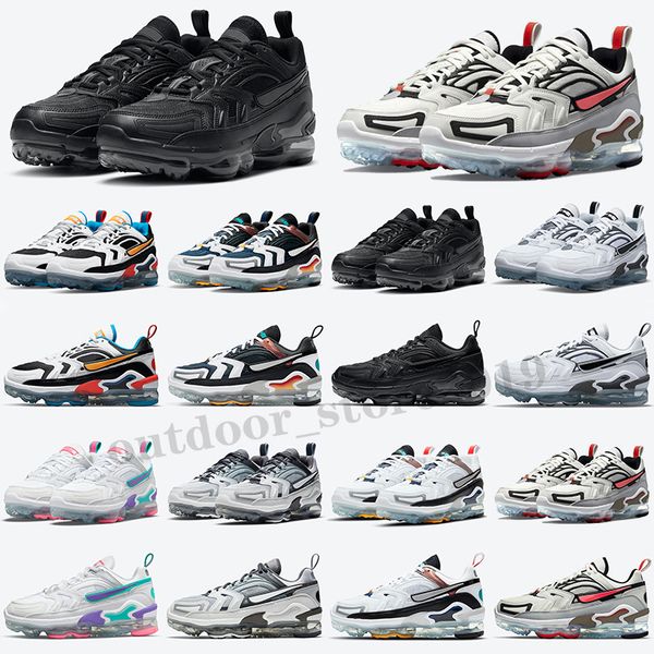 

evo runner shoes men women evolution of icons multi-color trainers black wolf grey summit white mens outdoor sports sneakers size 36-45