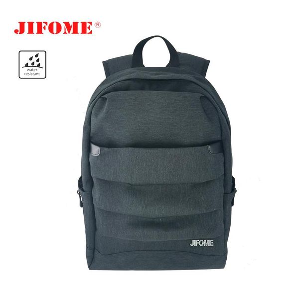 

backpack jifome 15.6" trendy slim waterproof men women light travel rucksack bag college office anti-thief lapwork mochila