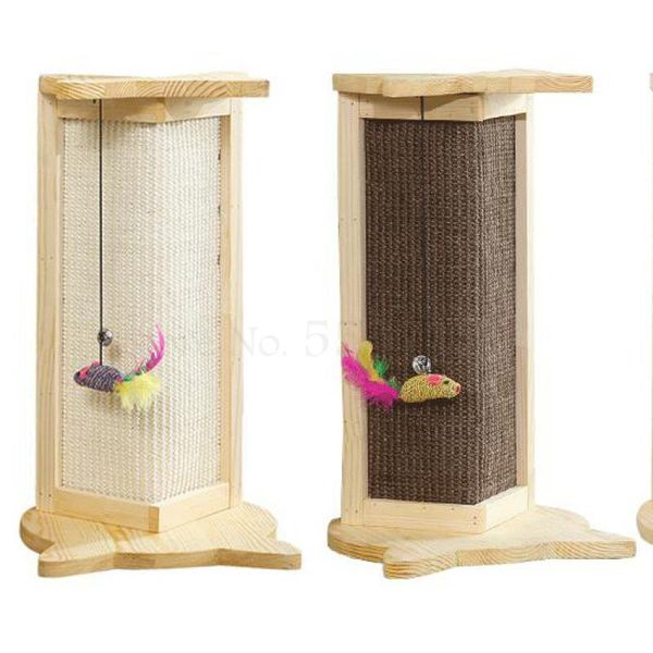 

cat toys le creak solid wood sisal sofa protects cats from scratching and abrasion resistant board