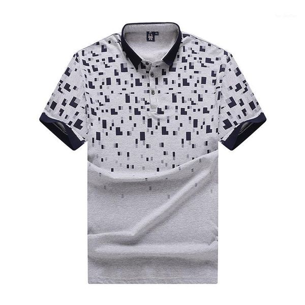 

men's polos summer 7xl size 8xl plus guitar printed shirt short sleeve casual men shirts loose fit homme cotton mens polos1, White;black