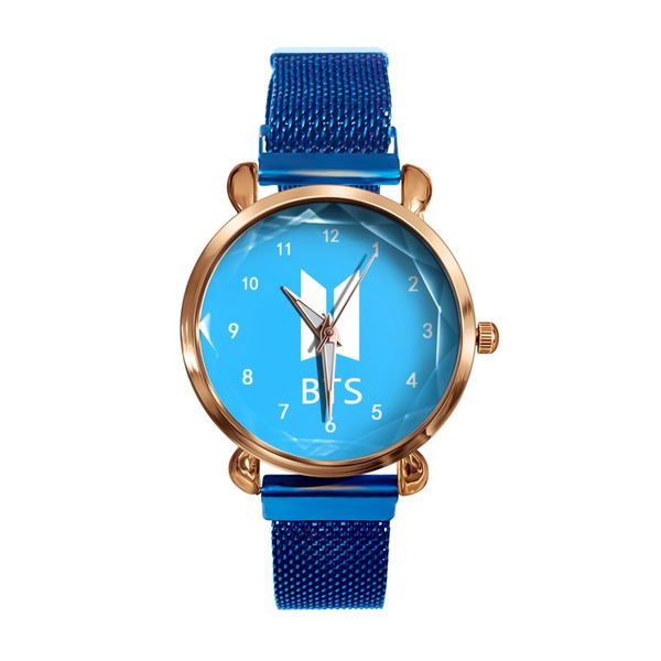 

wristwatches kpop bangtan boys fashion trend girl watch casual quartz xj162, Slivery;brown