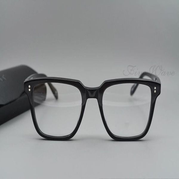 

eyeglasses glasses spectacle frame myopia for frames brand men women frame ndg-1-p vintage glasses original with new case lgots, White;black