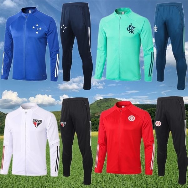 

palmeiras jackets tracksuit 20new sc internacional soccer jogging cruzeiro esporte training suit sao paulo football survetement, Black