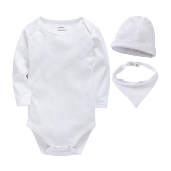 

jumpsuits roupas de baby bodysuits cotton one piece born boy girl set white blank body bebes infant onesie, Blue