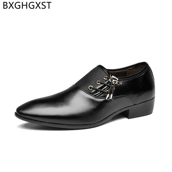 

dress shoes leather for men's business shoes, wedding soft upper black
