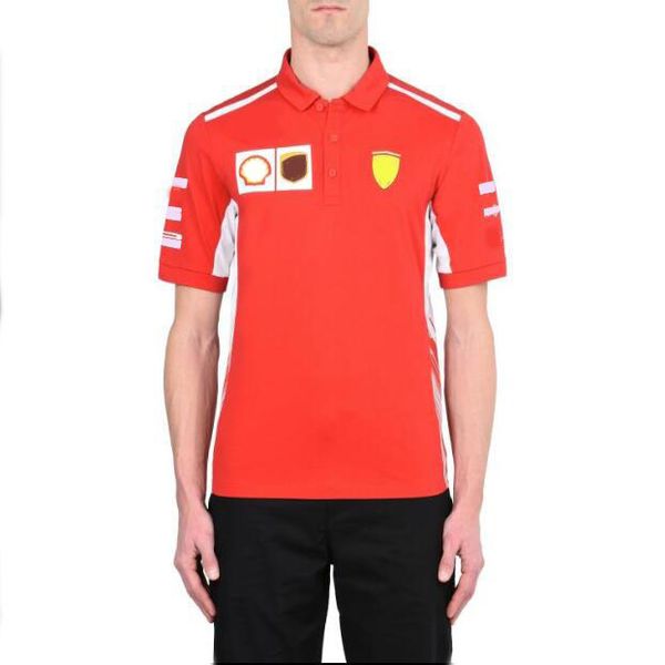 

f1 motorcycle racing polo short sleeve polyester quick-drying customizable motorcycle riding downhill polo shirt t-shirt men summer