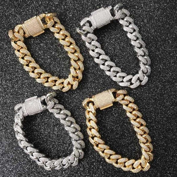 

ice cuba mesh bracelet q0809, Silver