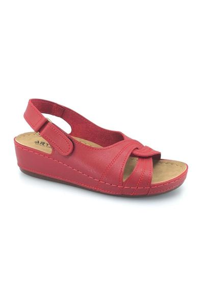

slippers aryan d.r tavsiyeli orthopedic women sandals, Black