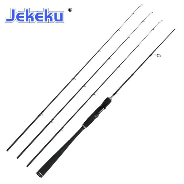 

boat fishing rods jekeku spinning rod carbon pole 2.1m 2.4m 2.7m 3 tips ml m mh 7' fast action lure sea bass