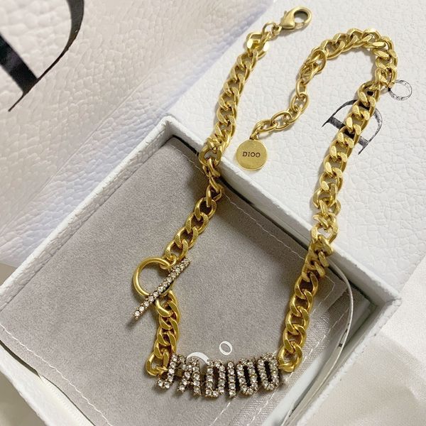 

design necklace womennew designer 2021 ms necklace to restore ancient ways brass locks necklace necklace13, Silver
